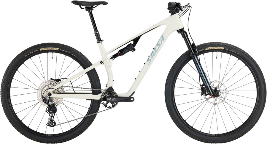 Salsa Spearfish C Deore 12 Bike - 29"  Carbon  Bone White  Small