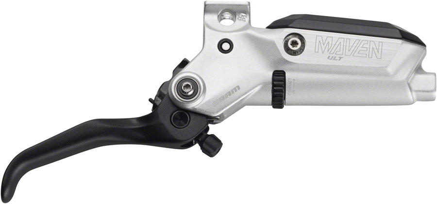SRAM Maven Ultimate Disc Brake Lever Assembly - Aluminum Lever Blade  Silver/Black  A1