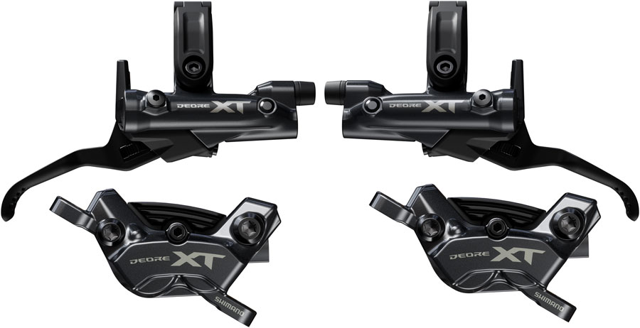 【新品未使用】SHIMANO DEORE XT BL/BR-M8100前後セット Shimano Deore XT BL-M8100/BR-M8100 Disc Brake and Lever - Rear