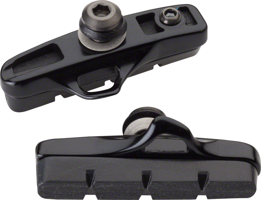 offset brake pad holders