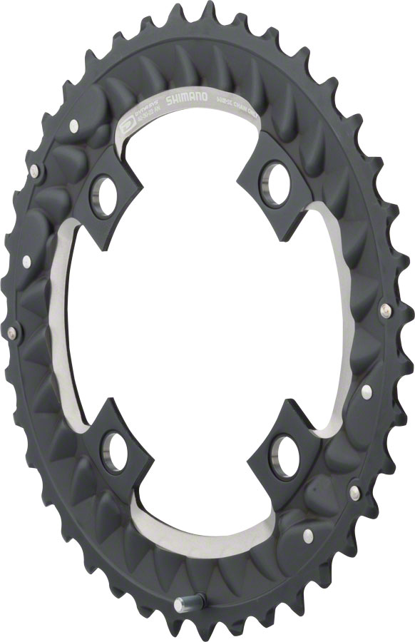 その他 r Shimano FC-M672 Chainrings (Black) (3 x 10 Speed) (Middle