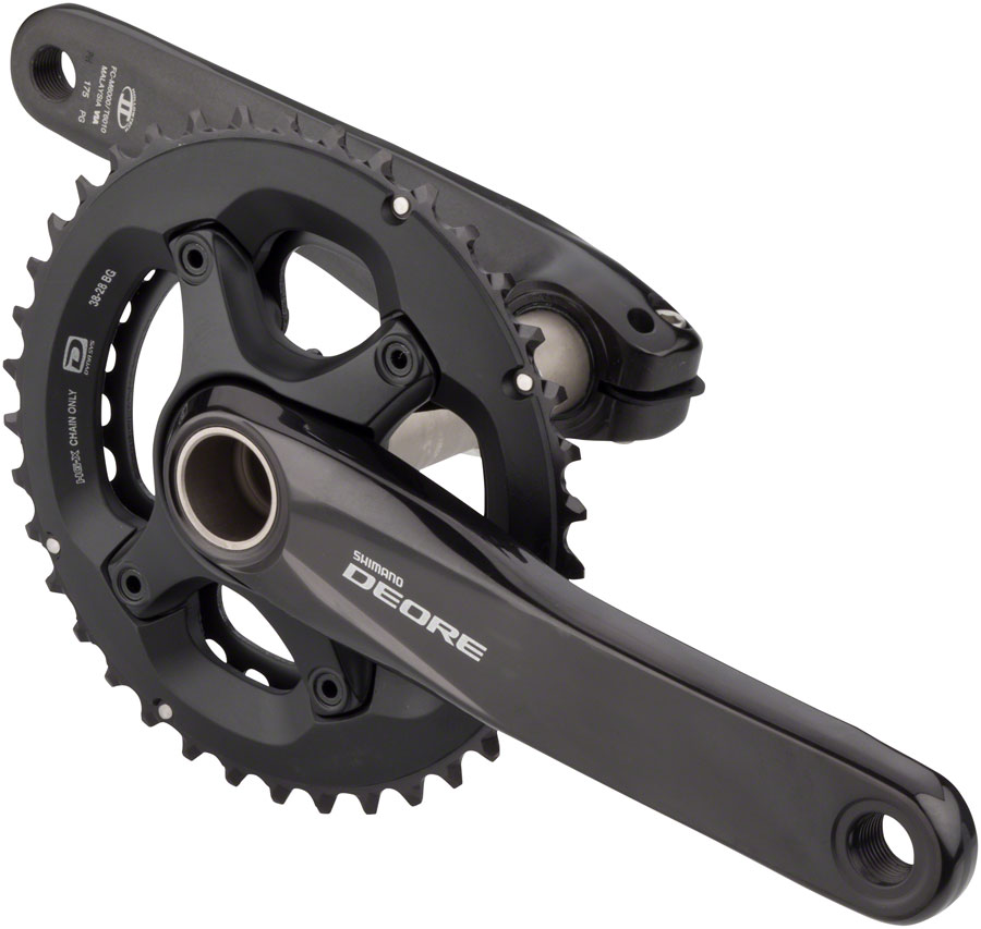 Shimano FC-M6000-2 Crankset 175mm 10Speed 38/28t 96/64 BCD Hollowtech II Spindle 689228689329 | eBay