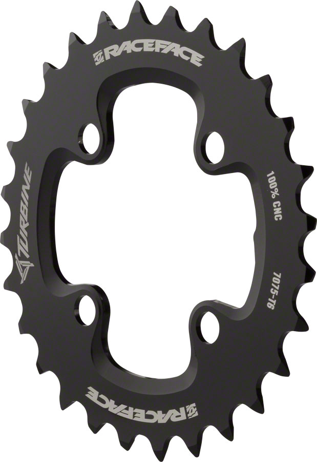 RaceFace Turbine 11-Speed Chainring: 64mm BCD, 24t, Black | eBay