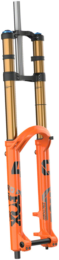FOX 40 Factory Suspension Fork - 29"  203 mm  20TA x 110 mm  52mm Offset  GRIP X2 Damper  Shiny Orange
