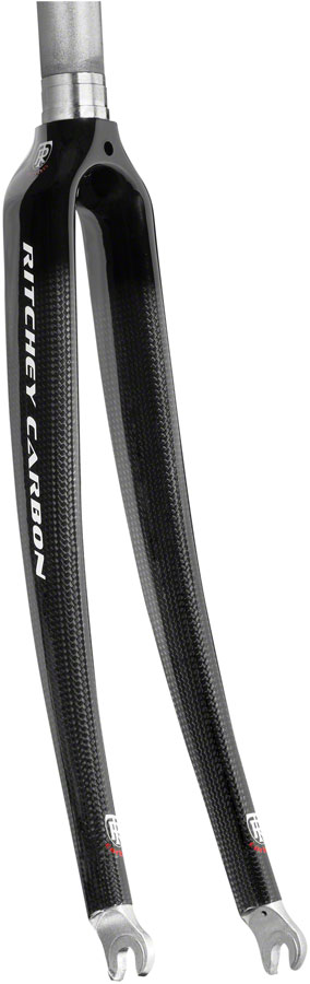 Ritchey Comp Carbon Road Fork: 700c QR 1/' Steerer Black