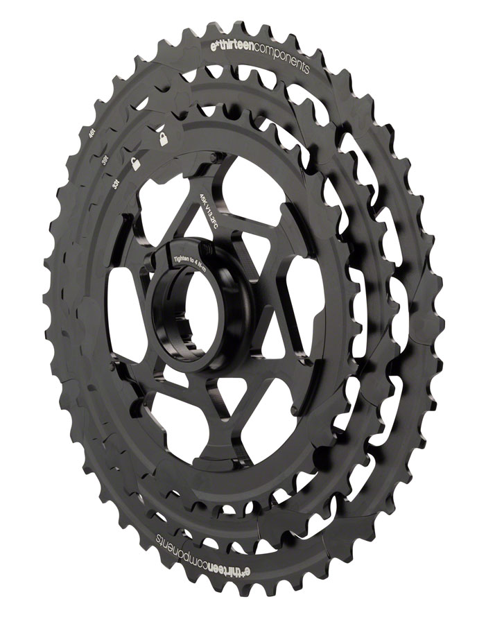 e*thirteen replacement Aluminum Cogs for TRS Plus 11-Speed Cassette 33-46t