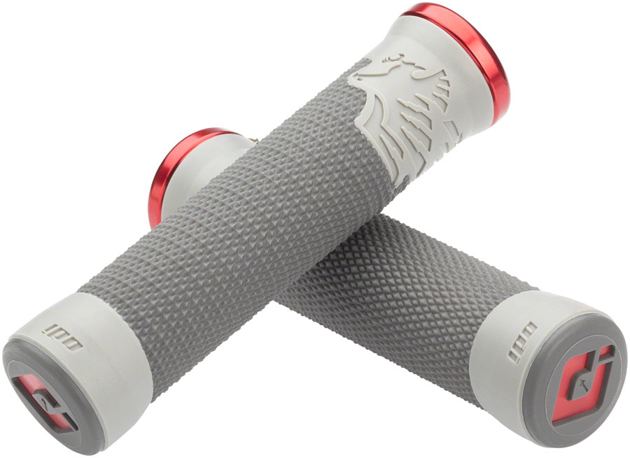 ODI AG2 Grips - Graphite  Cool Gray  Lock-On