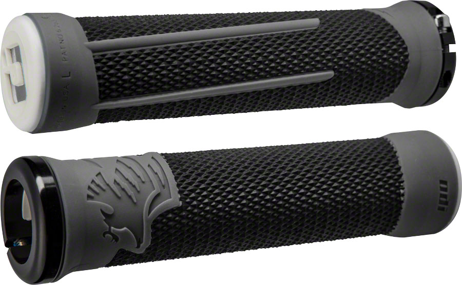 ODI AG2 Grips - Black/Graphite  Lock-On