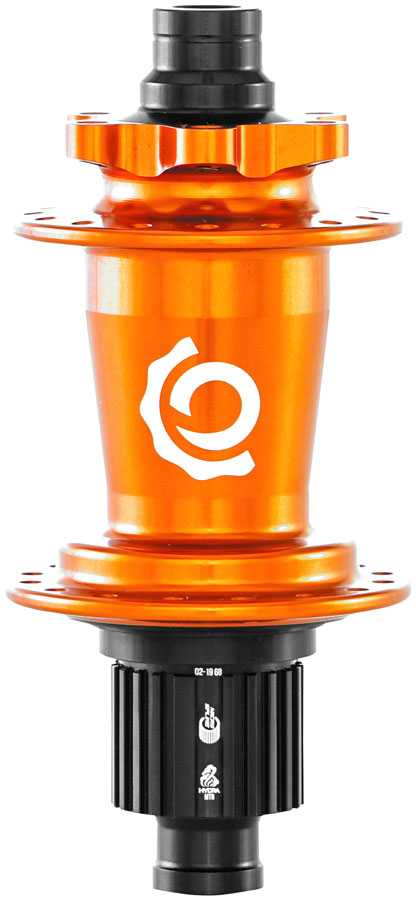Industry Nine Hydra Classic Rear Hub - 12 x 148mm  6-Bolt  Micro Spline  Orange  32H