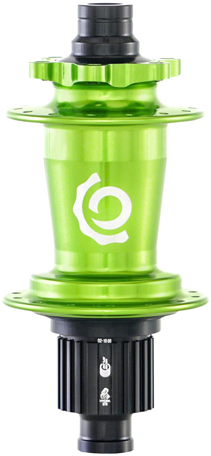 Industry Nine Hydra Classic Rear Hub - 12 x 148mm  6-Bolt  Micro Spline  Lime  32H