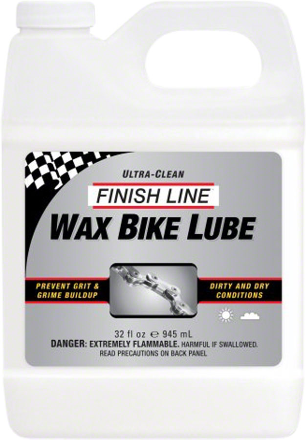 Finish Line WAX Bike Chain Lube - 32 fl oz, Bulk 36121080065 | eBay