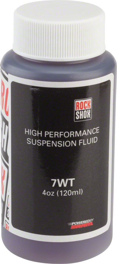 RockShox Suspension Oil, Weight (7wt), 120ml Bottle, Rear Shock