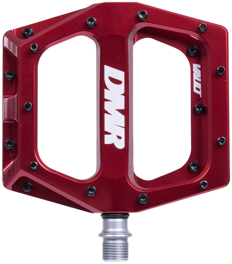 DMR Vault Pedals - Platform  Aluminum  9/16"  Deep Red