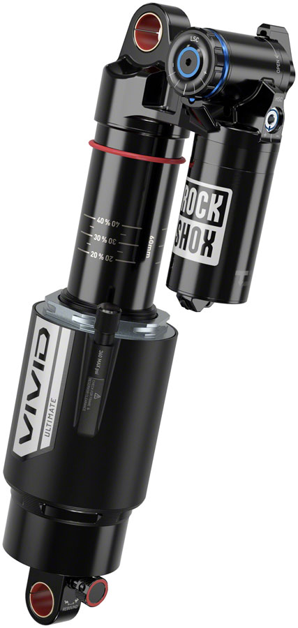 RockShox Vivid Ultimate RC2T Air - 230 x 60 mm, 8x40/8x25
