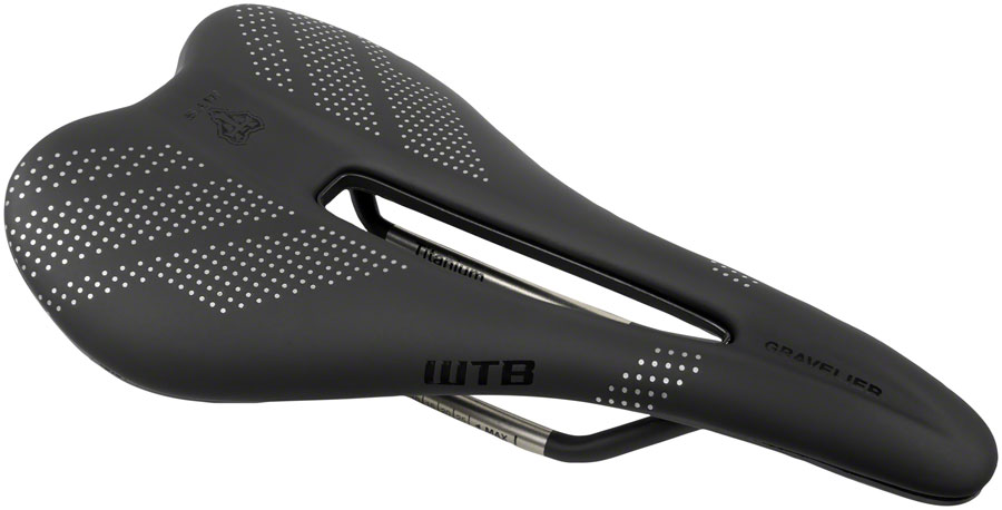 WTB Gravelier Saddle - Black  Titanium