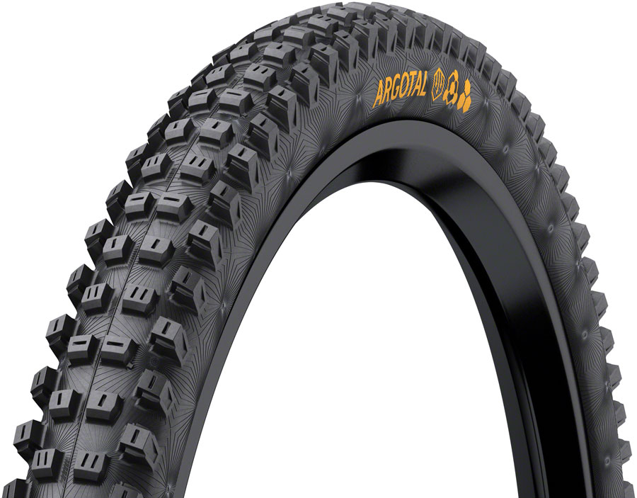 Continental Argotal Tire - 27.5 x 2.40  Tubeless  Folding  Black  Soft  Downhill Casing  E25