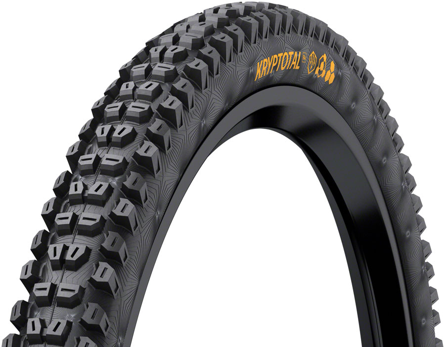 Continental Kryptotal-R Tire - 27.5 x 2.60  Tubeless  Folding  Black  Soft  Downhill Casing  E25