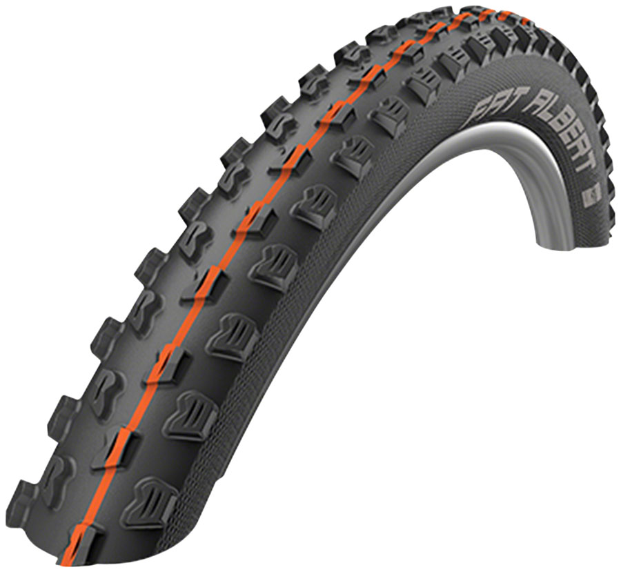 Schwalbe Fat Albert Front Tire - 27.5 x 2.35  Tubeless  Folding  Black  Evolution  Addix Soft  Snakeskin