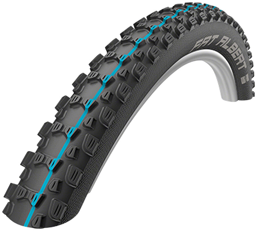Schwalbe Fat Albert Rear Tire - 27.5 x 2.35  Tubeless  Folding  Black  Evolution  Addix SpeedGrip  Snakeskin
