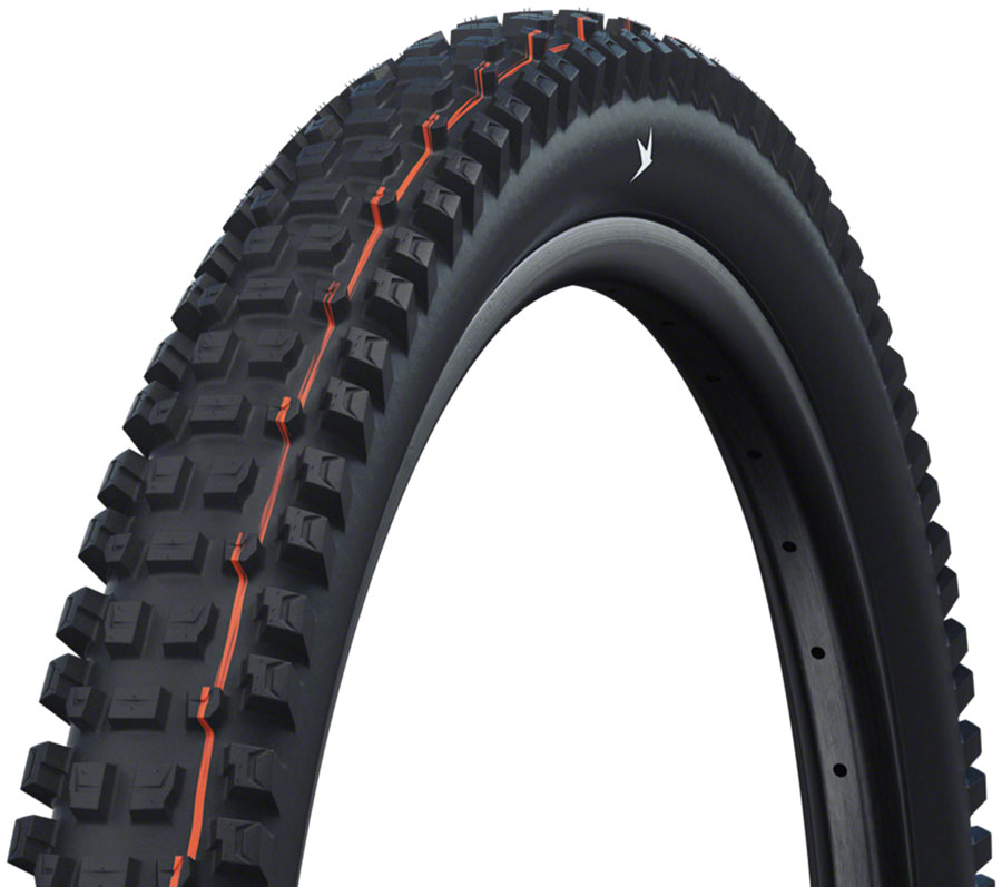 Schwalbe Albert Tire - 27.5 x 2.60  Tubeless  Folding  Black  Evolution Line  Gravity Pro  Addix Soft  Radial  E-50