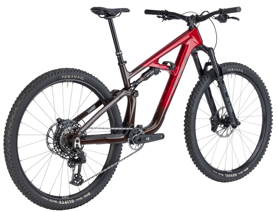 Salsa BLKthorn 125 C Eagle 90 Transmission Bike - 29" Carbon Dark Umber/Canyon Red - Image 3