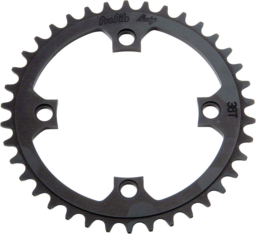 Profile Racing 4-bolt 104mm Chainring 39t Black | eBay