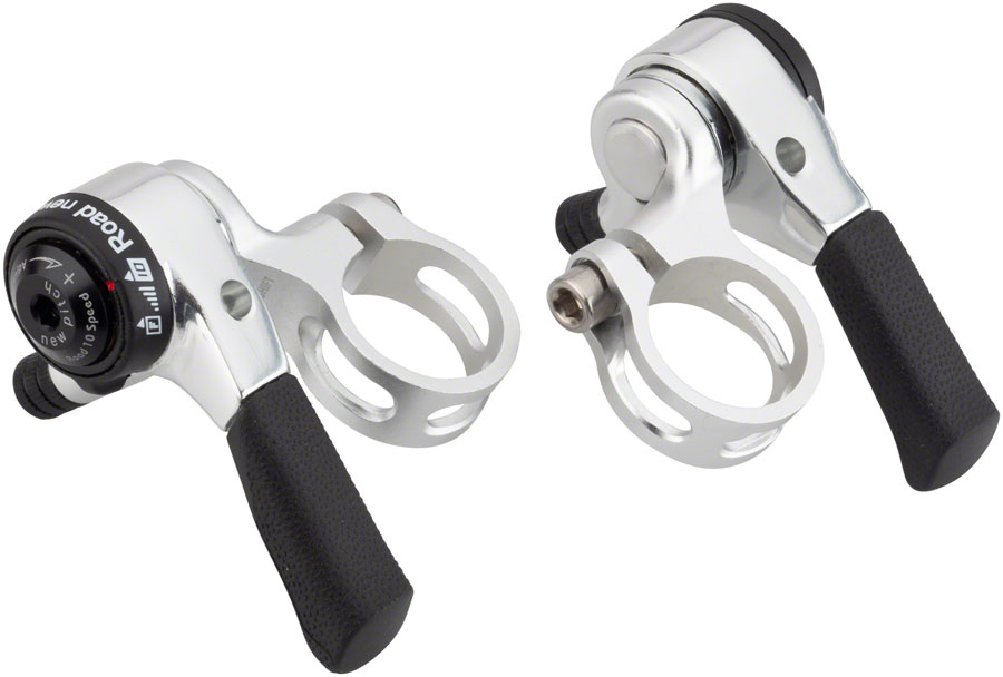 microSHIFT Thumb Shifter Set 10Spd Road 2x/3x Shimano Tiagra 4700