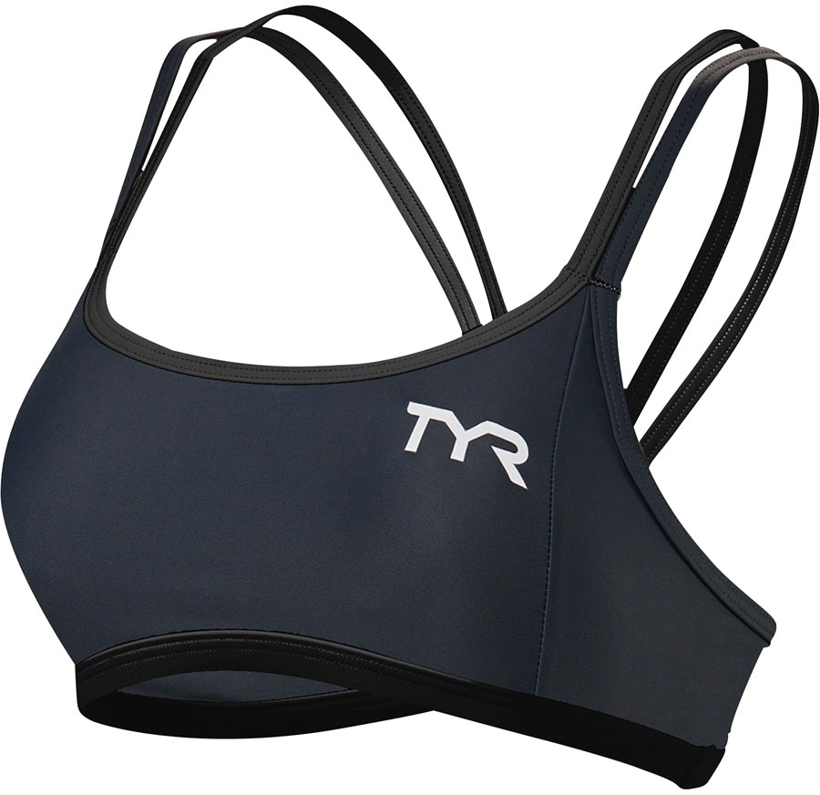 skinny strap sports bra