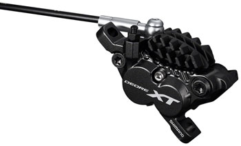 Shimano Non-Series BR-M375-L Disc Brake Caliper with Resin Pads Front or Rear