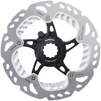 Shimano Centerlock Rotor Lock Ring Black Deore XT XTR Ultegra Rotors Grey x2