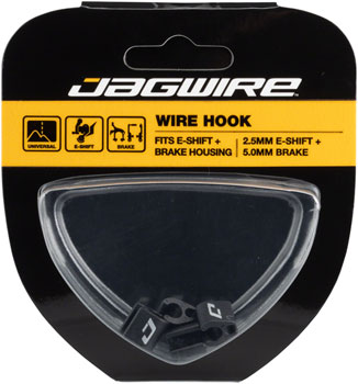 Jagwire 4//5mm Wedge Type Housing or Hose Guide Bag of 50