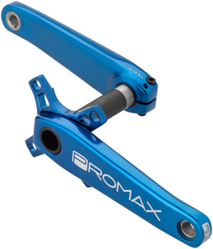Promax HF-2 Hollow Hot Forged 2 Piece Crank 24 x 180mm Red