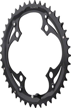 TruVativ Trushift 24T x 64mm Black Chainring Steel