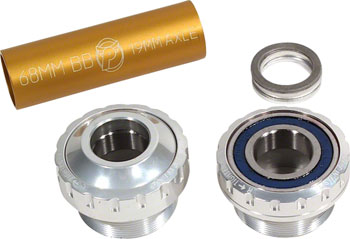 24tpi Silver C-301-SV Odyssey Dynatron Bottom Bracket for 1 Piece Cranks