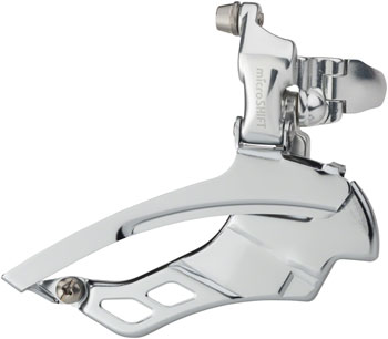microSHIFT XCD Front Derailleur 10-Speed Double 31.8//34.9mm Band Clamp 44T Max
