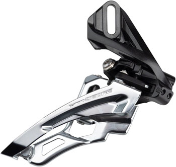 Shimano Deore M6020-D 10-Speed Double Side-Swing Front-Pull Direct-Mount Front Derailleur