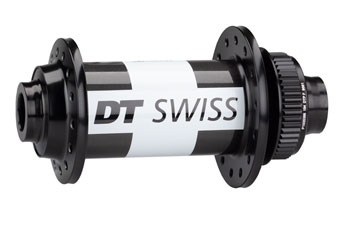 32h 6-Bolt Disc 15 x 110mm Black//White DT Swiss 350 Front Hub