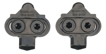 Shimano Sh51 SPD Cleats Without Cleat Nut for sale online