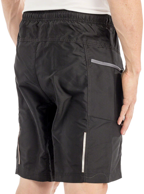 Bikeman: Bellwether Ultralight Gel Baggies Shorts - Black, Large, Men's