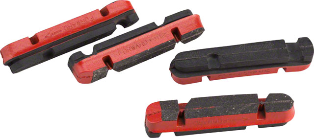 Replacement Pads Bolt In Campagnolo Carbon Rim Brake Pads Set of 4 Year 2000 