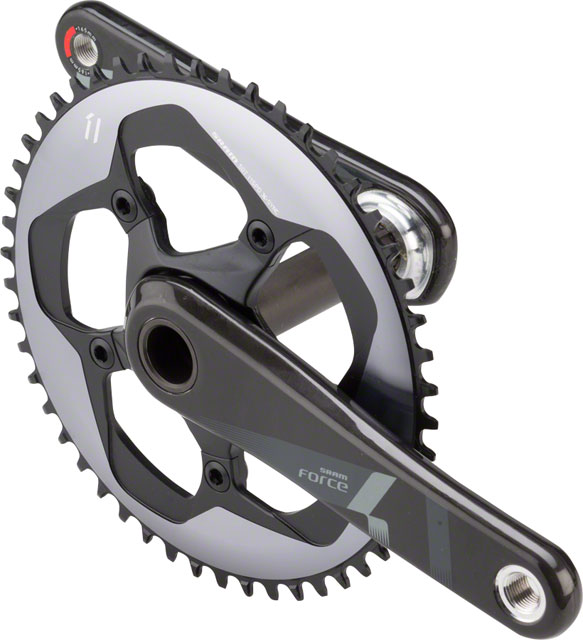 Bikeman: SRAM Force 1 Crankset - 165mm, 10/11-Speed, 50t, 110 BCD, GXP ...