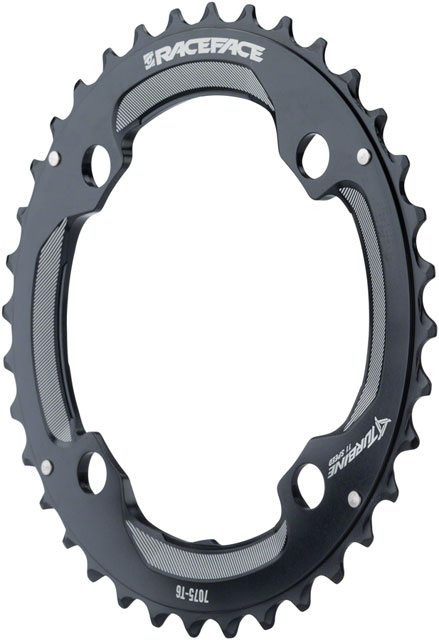 Bikeman: RaceFace Turbine 11-Speed Chainring: 104mm BCD, 34t, Black