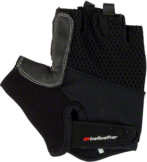Bellwether Gel Supreme Men/'s Short Finger Cycling Glove Black Medium
