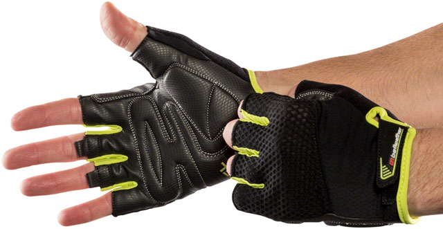 Men/'s Gel Supreme Details about / Bellwether Cycling//Bike Gloves Hi-Vis