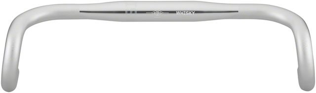 WHISKY No.7 12F Drop Handlebar - Aluminum, 31.8mm, 42cm,Silver