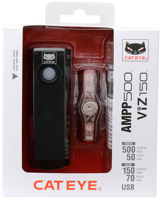 CatEye AMPP/VIZ Headlight & Tail Light - Thumbnail 3
