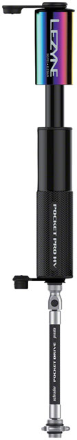 Mini Pompa Lezyne Pocket Drive Pro HV In Alluminio - 90psi, Presta/Schrader