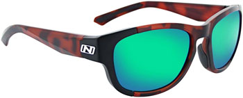 ONE Proviso Polarized Sunglasses Shiny Fire Demi with Polarized Smoke Gold