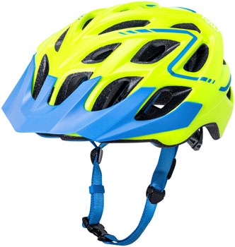 Kali Chakra Solo Helmet Solid Fluoro Yellow LG//XL