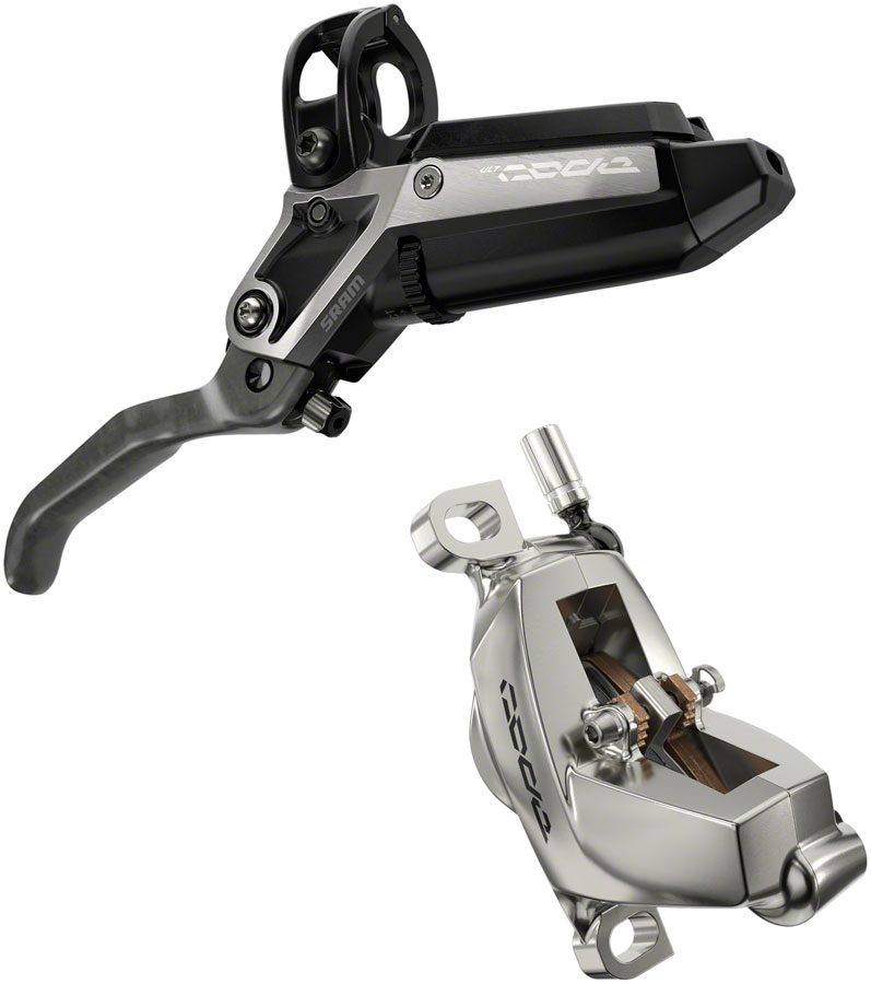SRAM Code Ultimate Stealth Disc Brake Set Rear & Front, 4-Piston